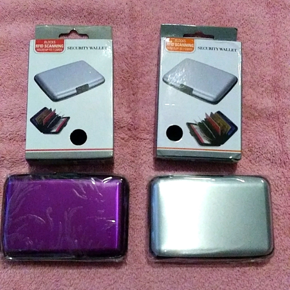 RFID Security Wallet ( 2 For 1 )
